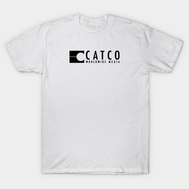 Catco Worldwide Media Logo T-Shirt by slomotionworks